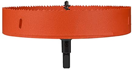 VDLLQYN, Bimetall-Schnitttiefe HSS-Lochschneider, Durchmesser 200–250 mm, geeignet for Schneiden von Holz, Trockenbau und weichem Blech,Lochsägen(Diameter 240mm)