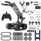 Robot Arm,Electronics Kit for Boys Girls,Science Kit for Kids 8-12,2in1 Electronic Robotic Arm for Kids to Learn Programming Techology,Educational Toy Building Kits for Beginners,Xmas Birthday Gift
