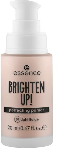 essence BRIGHTEN UP! perfecting primer, idratante, coprenza, preparatorio, naturale (20ml)