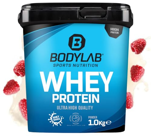 Bodylab24 Whey Protein Pulver, Himbeer-Joghurt, 1kg