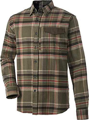 Parforce Jagdhemd Rhön Oliv kariert L