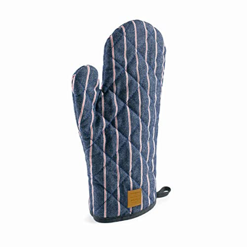 Lacor - 60037 - Four à Gants Paris Collection, Résistant à la Chaleur, Sangle Suspendue, 30cm, Bleu Marine
