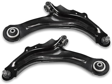 BESTPRICE 2x Brazo de control eje delantero inferior izquierdo y derecho compatible con RENAULT CAPTUR I (J5, H5),GRAND SCÉNIC (JM0/1),MEGANE II (BM0/1, CM0/1)(EM0/1, KM0/1, LM0/1),SCÉNIC II (JM0/1)
