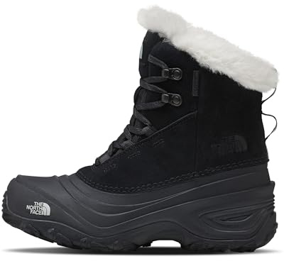 'The NORTH FACE Unisex Kid's Shellista Snow Boot, Tnf svart Tnf svart, 33.5 EU