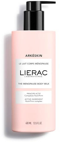 Lierac Arkeskin Latte Corpo, corregge i Segni visibili della Menopausa sulla Pelle, Formato 400 ml