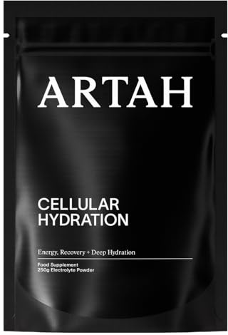 ARTAH Cellular Hydration Supplement: Sugar-Free Electrolyte & Energy Powder for Deep Intracellular Hydration – Vegan, Natural, Hydration Drink Mix – 30 Servings