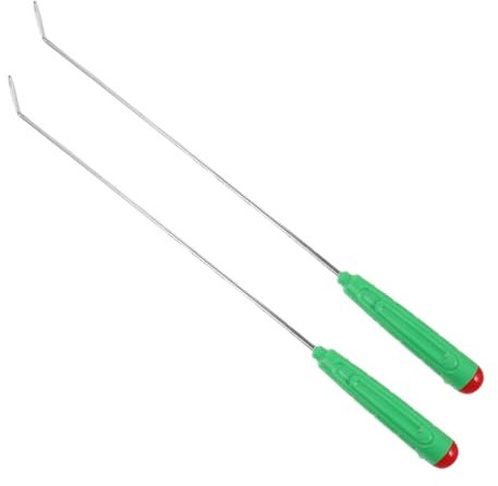 KOCKSHION 2pezzi Attizzatoio Per Esterno e Attrezzo Durevole Per Braciere Per Camping e Escursioni Facile Da Trasportare e Usare