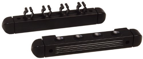 Porte-queues de billard mural - Pour 4 queues de billard – Noir