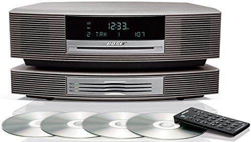 Bose Wave Music System with Multi-CD Changer - Graphite Gray (Black), compatible with Alexa Amazon Echo and Streaming Adapter
