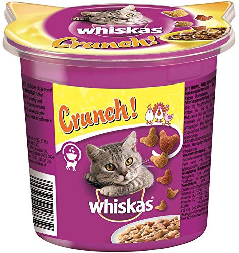 Whiskas Crunch mit Huhn, Truthahn & Ente 5x 100gram Vorteilspack