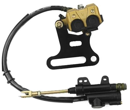 GOOFIT Rear Hydraulic Caliper Brake Master Cylinder Assembly Replacement For 70cc 110cc 125cc 150cc Atv Quad