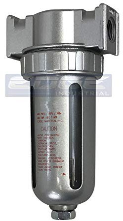 In Line Séchoir à air comprimé pour air comprimé Idéal pour outils pneumatiques Cabine de pulvérisation Plasma Cutter avec perles déshydratantes (1,27 cm NPT)