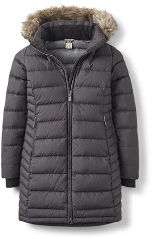 Rab Women's Deep Cover 700-Fill Long Down Parka Winter Coat for Hiking & Apres-Ski - Black - Medium
