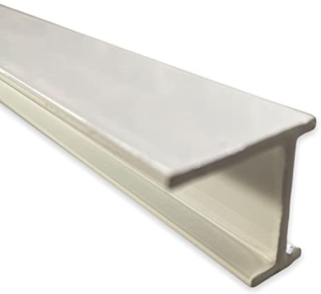 Riel para cortina exterior (100 centímetros) Blanco