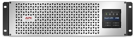 APC Smart-UPS 1500VA Lithium Ion UPS with SmartConnect, SMTL1500RM3UC, Pure Sine Wave, Short-Depth 120V Uninterruptible Power Supply, Black (Renewed)