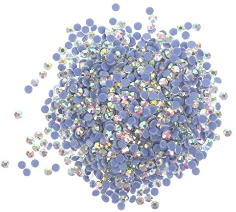 Healvian Gold Rhinestones Glue for Fabric 2880pcs Rhinestones Kit Craft Beads Trim