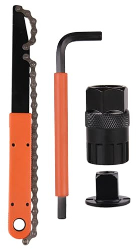 Herramienta de cadena para bicicleta | Herramienta para quitar el casete | de la bicicleta | Herramienta de látigo de cadena de bicicleta | Las herramientas de cadena para bicicleta de aluminio