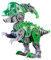 PizazzToy 3D Metall Puzzle Modell, 157+ Stück DIY Montage Dinosaurier Q-Version 3D Mechanical Puzzle Modellbausatz mit Werkzeug, Adventskalender 2024 Puzzle Geschenk für Erwachsene