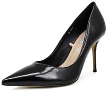 QUEEN HELENA Décolleté con Tacco a Spillo Scarpe Eleganti a Punta Chiusa Donna K3326 (Nero, Sistema Taglie Calzature EU, Adulto, Donna, Numero, Media, 35)