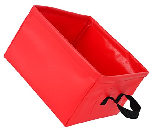 KIMISS Seau de Bassin Pliable pour le Camping et les Voyages – Récipient d'eau Pliable Portable de 13 L avec Conception Anti-fuite (13L)
