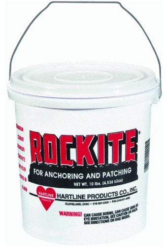 10LB ROCKITE PATCHING CEMENT PLASTIC PAIL [Misc.] [Misc.] [Misc.] [Misc.]