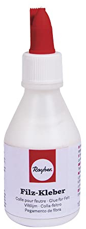 RAYHER - Filz-Kleber, Spachtelverschluss, 107g, Flasche 100ml