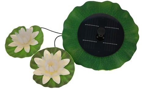 Mauk Solarspringbrunnen Pumpe mit FB V3, schwarz/grün, 30 x 40 x 8 cm, 1919