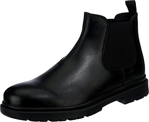Geox Herren U Andalo ANKLE BOOTS, Schwarz, 41 EU