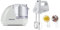 Kenwood Mini Chopper, 0.35 Litre Dishwasher Safe Bowl, CH180A, White & Hand Mixer,Electric Whisk, 5 Speeds, Stainless Steel Kneaders and Beaters for Durability and Strength, 450 W, HMP30.A0SI, White