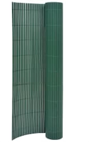 Furniture Home Tools - Valla de jardín de doble cara, 110 x 300 cm, color verde