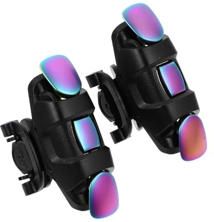 FUTUREORYY Gamepad Grilletto di Gioco Portatile per Smartphone, Accessori Gaming Resistenti in Materiale Durevole, Controller Ergonomico Nero per Esperienze di Gioco Fluide