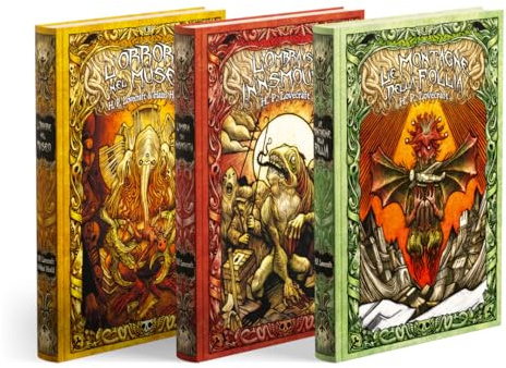 Collezione Lovecraft I. Contiene 3 libri: Le montagne della follia, L’ombra su innsmouth, L’orrore nel museo