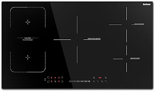 Karinear 5 Ring Induction Hob 90cm With Flex Zone, Timer