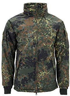 Carinthia HIG Jacke Spezial Kräfte 5-Farb Flecktarn Bundeswehr KSK Winterjacke winddicht, wasserabweisend, ultra-leicht, L