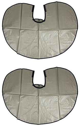 NA 2 Pcs Professional Waterproof Hair Dye Capes Hairdressing Capes Adjustable Haircut Capes for Hair Styling Cuts and Colours