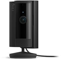 Ring Indoor Cam, Home or business security in 1080p HD video, Black
