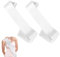 2 Stück Schärpe Bedrucken Weiße Scherpe Selbst Beschriften Leere Schärpe Bedrucken Individuelle Satin Schärpen DIY-Schärpe Für Geburtstag, Hochzeit, Brautparty, Party-Dekorationen, Geburtstagsfeier