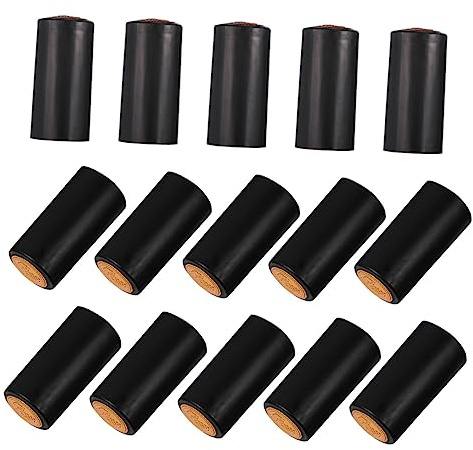 BESTYASH 50pièces Capsules Thermorétractables Pour Bouteilles De Vin Films Thermorétractables Par Lot Scellent Rapidement Différents Goulots