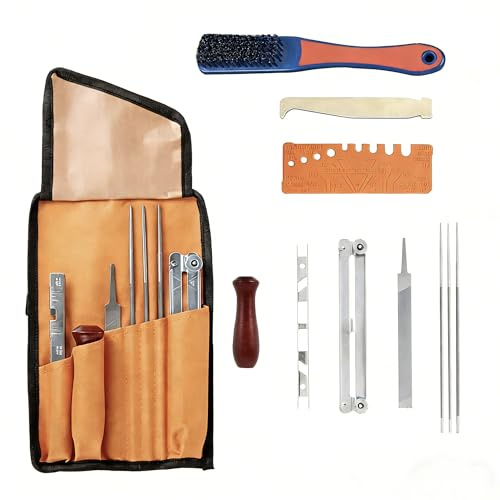 Chainsaw Sharpening Kit, Universal Chainsaw Chain Sharpener Tools