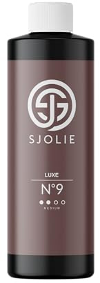 SJOLIE Violet Spray Tan Solution - Luxe 9 - Medium Blend | Sunless Tanning Solution for a Hydrating, Deep Brown Tan (8oz)