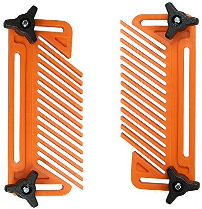 1 Pair Featherboards Extended Table Saw Double Feather Board, Adjustable Woodworking Safety Device for Table Saw Fence, Bandsaw Table, Router Fence Woodworking Tools