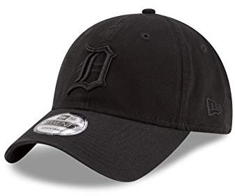 New Era Detroit Tigers MLB Black On Black 9Twenty Cap - One-Size
