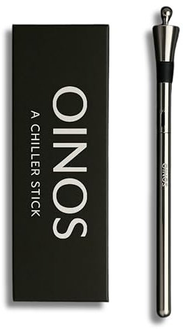 OINOS Wine Chiller Stick – 3-in-1 Cooler, Aerator & Stopper | Ideal Gift for Wine Lovers - Prime Day Deals