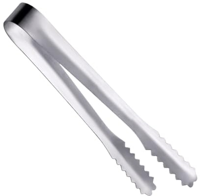 Pinze da portata piccole, in acciaio, per cubetti di zucchero, antipasti, mini pinze da cucina con denti per antipasti, dessert, snack da buffet, cucina di casa, tea party, ristorante