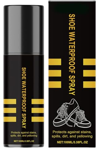 Vattentät spray för skor | 100 ml fläckbeständig rengöringsmedel, vinterstövlar skyddande vattentätningsspray, för vinterstövlar sneakerkläder jackor kanvas läder daglig resa pendling