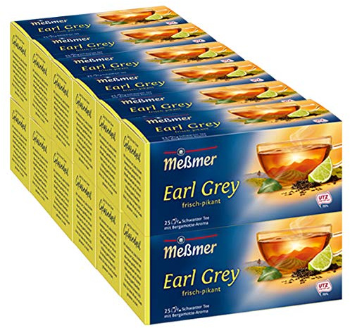 Meßmer Earl Grey 25 Teebeutel - 12 Packungen