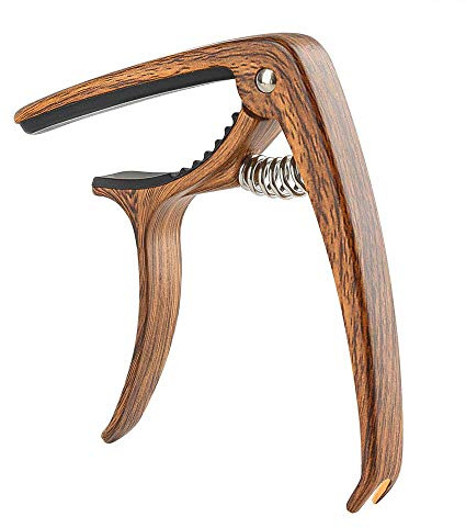 Guitar Capo, Premium Zinc Alloy Capo for Acoustic, Electric and Classical Guitars, Ukulele, Banjo, Bass, Mandolin