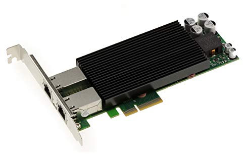 KALEA-INFORMATIQUE Tarjeta de Red Gigabit Ethernet RJ45 de 2 Puertos en Ranura PCIe x4. Alimentación a través de Ethernet PoE+ 30W con chipset Intel JL82576EB