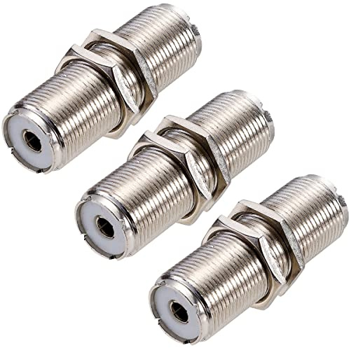 Greluma 3 st SO239 PL259 Adapter UHF Hona till Hona Jack Bulkhead RF Connector