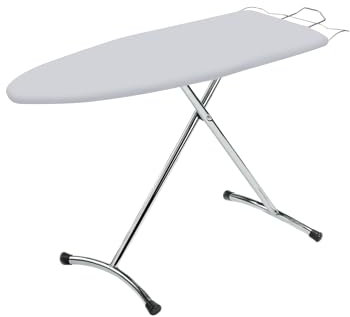 Top House Italia Relax Asse da Stiro - 123x39 cm - Salvaspazio, robusto, pieghevole - Copriasse anti piega termoriflettente